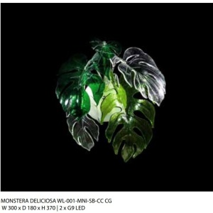 Aplica de perete moderna design frunze MONSTERA DELICIOSA 61323 universul-luminii.ro