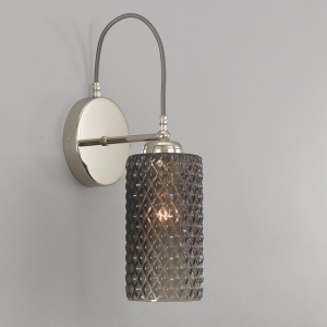 Aplica de perete moderna design italian 10000 fumuriu 105263 universul-luminii.ro
