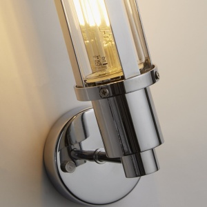 Aplica de perete pentru baie IP44 Belle crom 148313 universul-luminii.ro