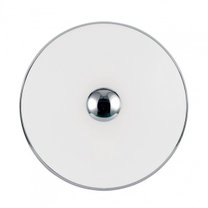 Aplica de perete, Plafoniera cromata cu neon, diametru 53cm AUDI-51 PL2 D53 Cromo 019604