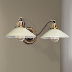 Aplica de perete realizata manual design rustic ARTDESIGN, patina/ champagne 241603 universul-luminii.ro