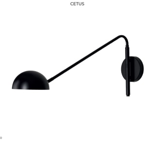 Aplica de perete reglabila CETUS BK - Img 3