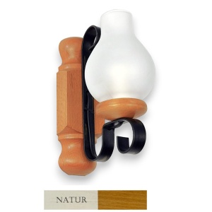 Aplica de perete rustica fabricata manual din lemn Rustic WOOD-RU-AP1 177843 universul-luminii.ro
