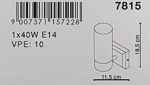 Aplica de perete Space 7815 GL 43573 universul-luminii.ro