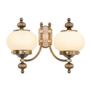 Aplica de perete stil clasic Nostalgie 2L alama antique/champagne