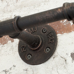 Aplica design industrial Hot Pipe II negru A-37697 VC 68463 universul-luminii.ro