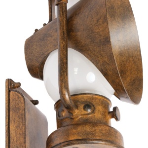 Aplica design rustic iluminat exterior din fier forjat WL 3440 172513 universul-luminii.ro