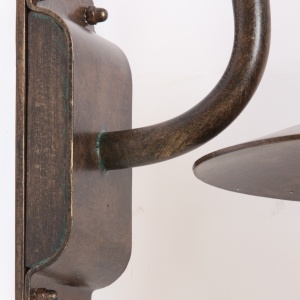 Aplica design rustic iluminat exterior din fier forjat WL 3441 181193 universul-luminii.ro