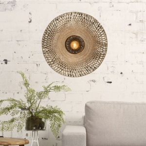 Aplica din bambus KALIMANTAN Small, 60cm 85133 universul-luminii.ro