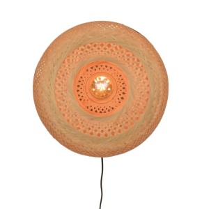 Aplica eco din bambus Palawan natur, 40x15cm