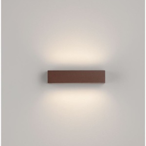 Aplica exterior corten liniara 22cm IP65 LED CCT PRISMATIC - Img 6