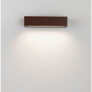 Aplica exterior corten liniara 22cm IP65 LED CCT PRISMATIC - Img 6