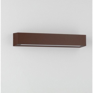 Aplica exterior corten liniara 38cm IP65 LED CCT PRISMATIC - Img 4