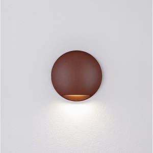 Aplica exterior cu iluminat jos LED IP65 PASSO corten