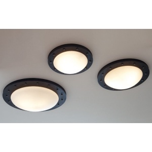 Aplica exterior design industrial din fier forjat DE 2550-A, 42cm 181713 universul-luminii.ro