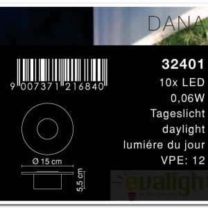 Aplica exterior modern LED IP44 Dana 32401 GL 42733 universul-luminii.ro