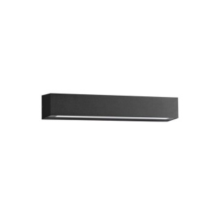 Aplica exterior neagra liniara 38cm IP65 LED CCT PRISMATIC - Img 4