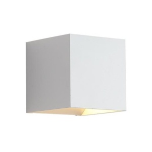Aplica iluminat ambiental metal alb Newton Square