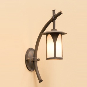 Aplica iluminat exterior din fier forjat design asiatic WL 3492