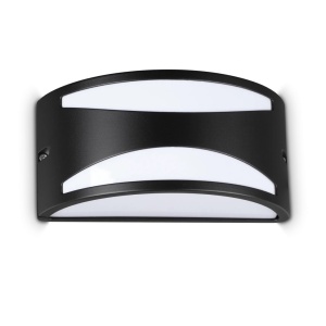 Aplica iluminat exterior IP44 REX-3 AP1 NERO