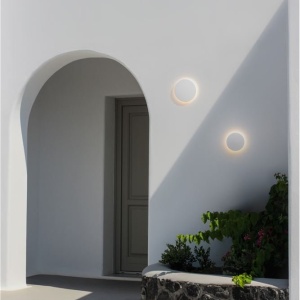 Aplica LED ambientala iluminat exterior IP65 COPPER D-18cm 149053 universul-luminii.ro