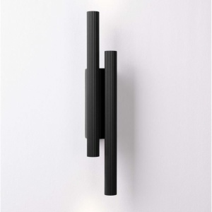 Aplica LED ambientala stil minimalist PARON 2 negru H-38cm 237933 universul-luminii.ro