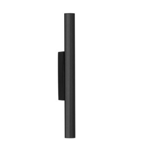 Aplica LED ambientala stil minimalist PARON negru H-30cm