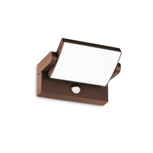 Aplica LED cu senzor de miscare pentru exterior IP54 Swipe ap cafenie