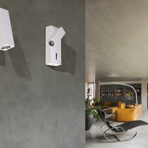 Aplica LED cu spot directionabil ANGUS alba 42773 universul-luminii.ro