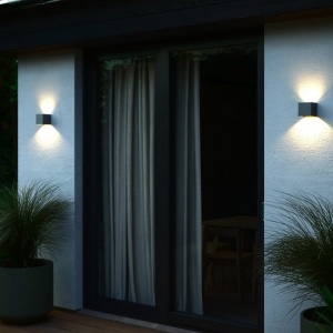 Aplica LED de exterior ambientala stil nordic IP44 Milda antracit 130543 universul-luminii.ro