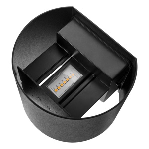 Aplica LED de exterior ambientala stil nordic IP44 Milda negru 219603 universul-luminii.ro