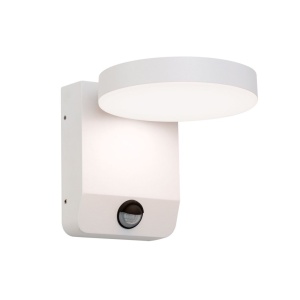 Aplica LED de exterior cu senzor de miscare IP54 HENDRYK alba 157243 universul-luminii.ro