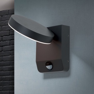 Aplica LED de exterior cu senzor de miscare IP54 HENDRYK antracit 157233 universul-luminii.ro