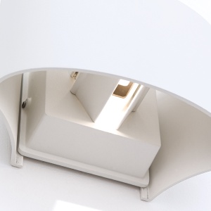 Aplica LED de exterior design modern ambiental IP54 GRETA alba 200233 universul-luminii.ro