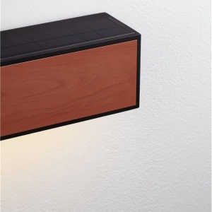 Aplica LED de exterior solara cu senzor de miscare IP65 BROWN 229653 universul-luminii.ro