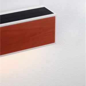 Aplica LED de exterior solara cu senzor de miscare IP65 BROWN 229663 universul-luminii.ro