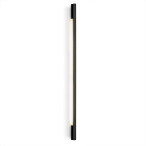 Aplica LED de perete desgin minimalist Asse negru H-150cm
