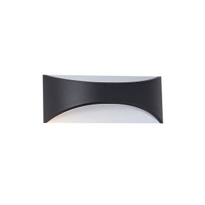 Aplica LED de perete pentru iluminat exterior IP65 Ding gri inchis