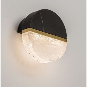 Aplica LED decorativa pentru baie IP44 LED 3000K DORIN negru - Img 2