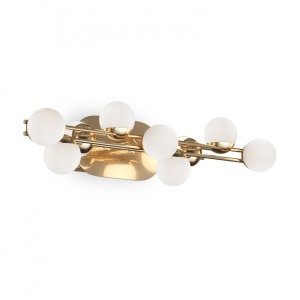 Aplica LED design decorativ TESSARA auriu MYMOD081WL-L13G3K
