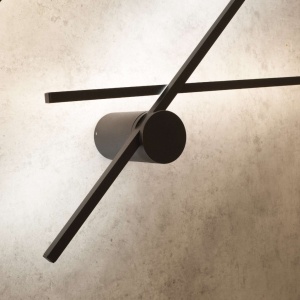 Aplica LED design liniar minimalist TOBAGO 12W neagra - Img 3