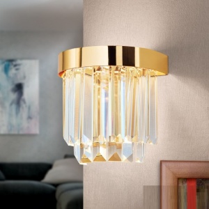 Aplica LED design LUX PRISM, 24K gold plated 197343 universul-luminii.ro