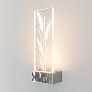 Aplica LED design modern Ornate crom - Img 1