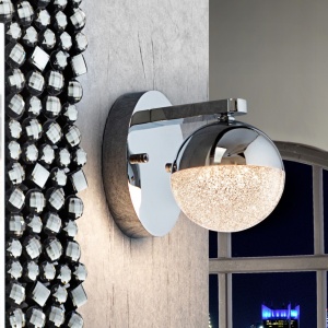 Aplica LED design modern Sphere crom SV-793168 - Img 1