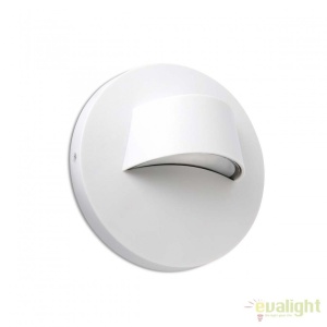 Aplica LED iluminat exterior design minimalist BROW alba 70408