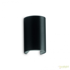 Aplica LED iluminat exterior design modern cu protectie IP44 APOLLO AP2 ROUND negru 137391