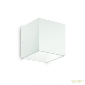 Aplica LED iluminat exterior design modern cu protectie IP54 Rubik ap 4000k BIANCO