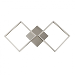Aplica LED lumina ambientala Wall Art 2lt Square 2912SS SRT