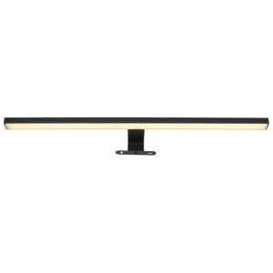 Aplica LED pentru baie design modern IP44 Jaime negru, opal 134863 universul-luminii.ro