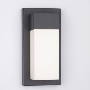 Aplica LED pentru exterior design modern IP65 Leto negru 129993 universul-luminii.ro